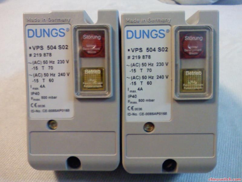 德国DUNGS冬斯组合控制器VPS 504