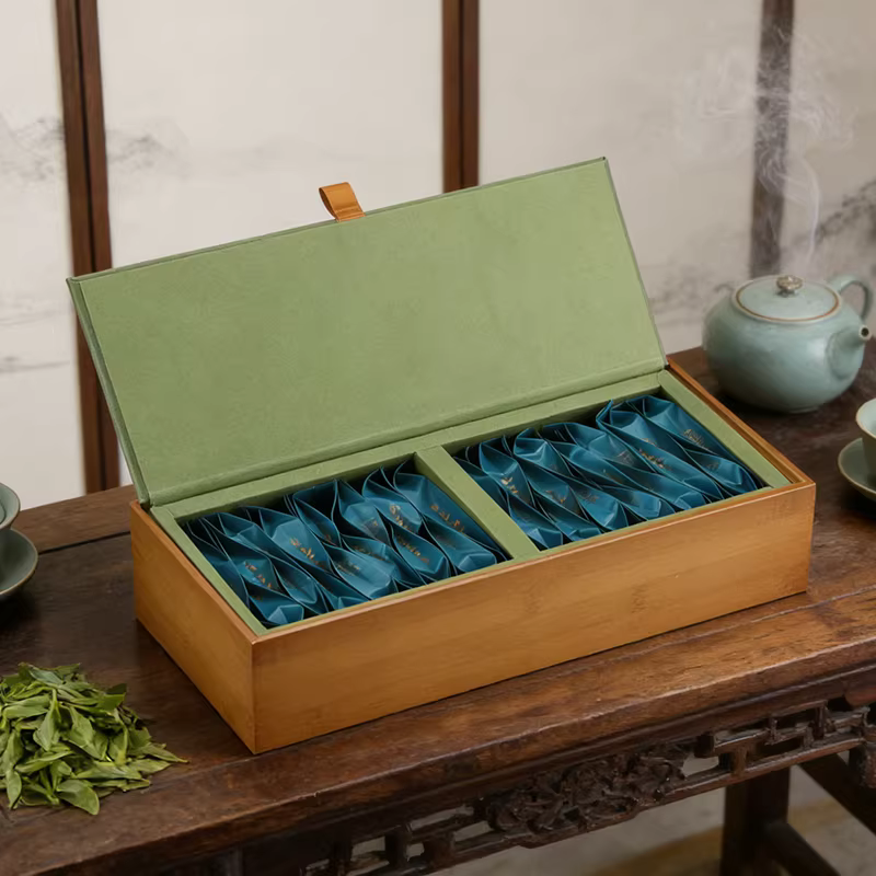 泰龙三杯香泰龙瑞气礼盒装绿茶150g明前绿茶精品春茶礼盒装伴手礼