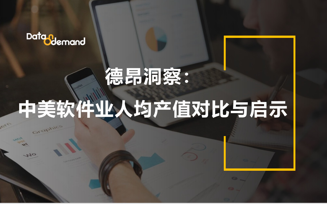 德昂洞察：中美软件业人均年产值对比与启示