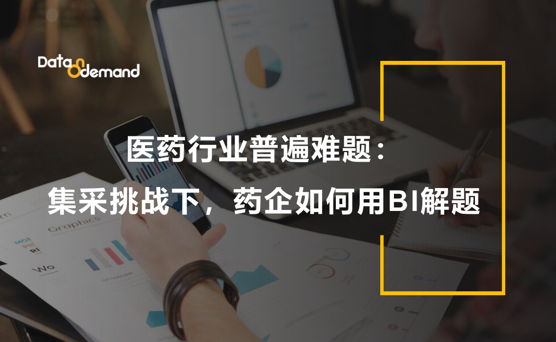 医药行业普遍难题：集采挑战下，药企如何用BI解题