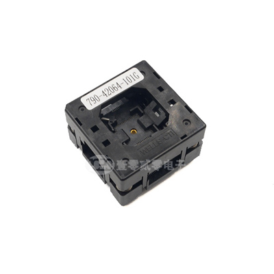 WELLS-CTI socket/测试座/烧录座/烧写座/790-42064-101G