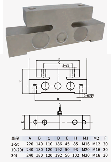 悬臂梁式称重传感器HYZC-101