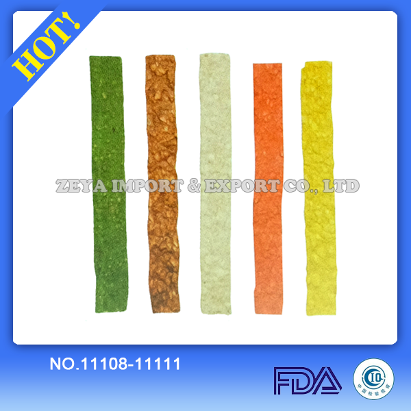 Cattle hide munchy flats pet chew treats 11109-11111  swollen flat 12119BS  rawhide flat 12219
