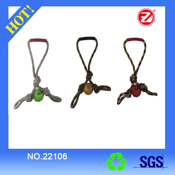 Pet Rope With TPR Ball Toy 22106