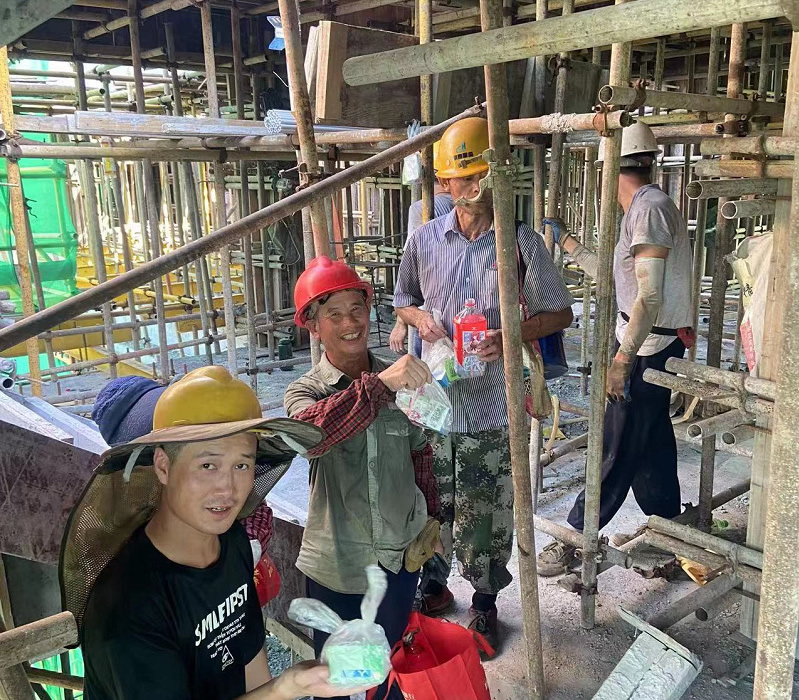 为一线人员送清凉，宁安公司在行动