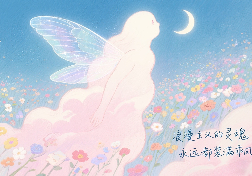 浪漫主义的灵魂，永远都装满春风