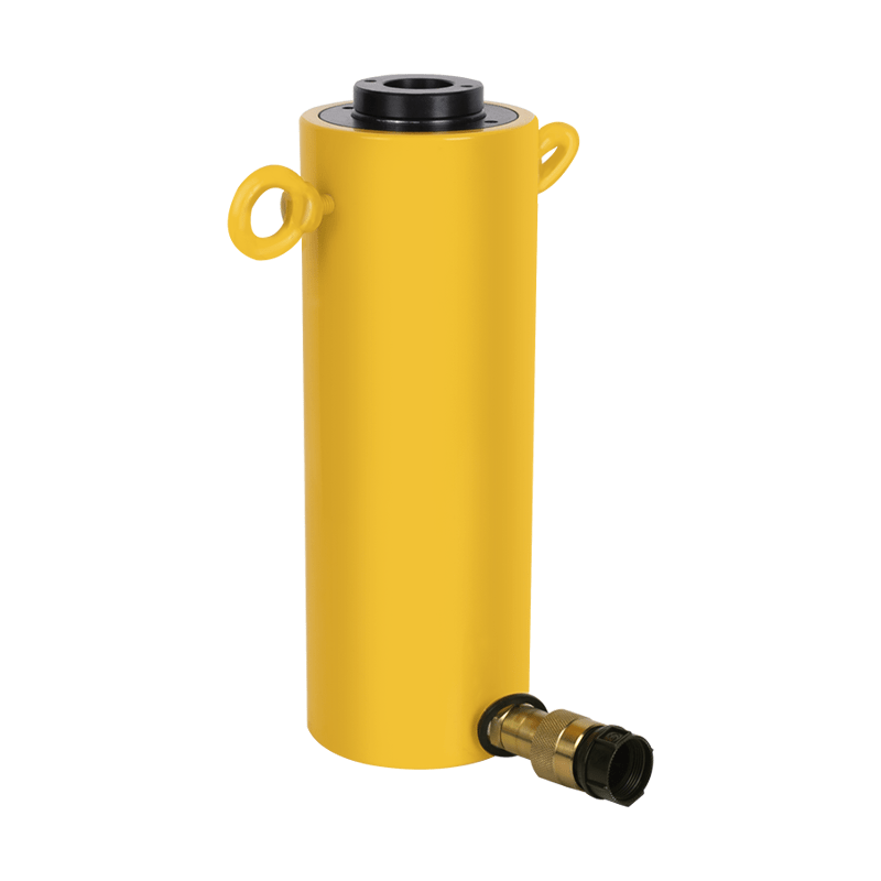 单作⽤中空液压千⽄顶