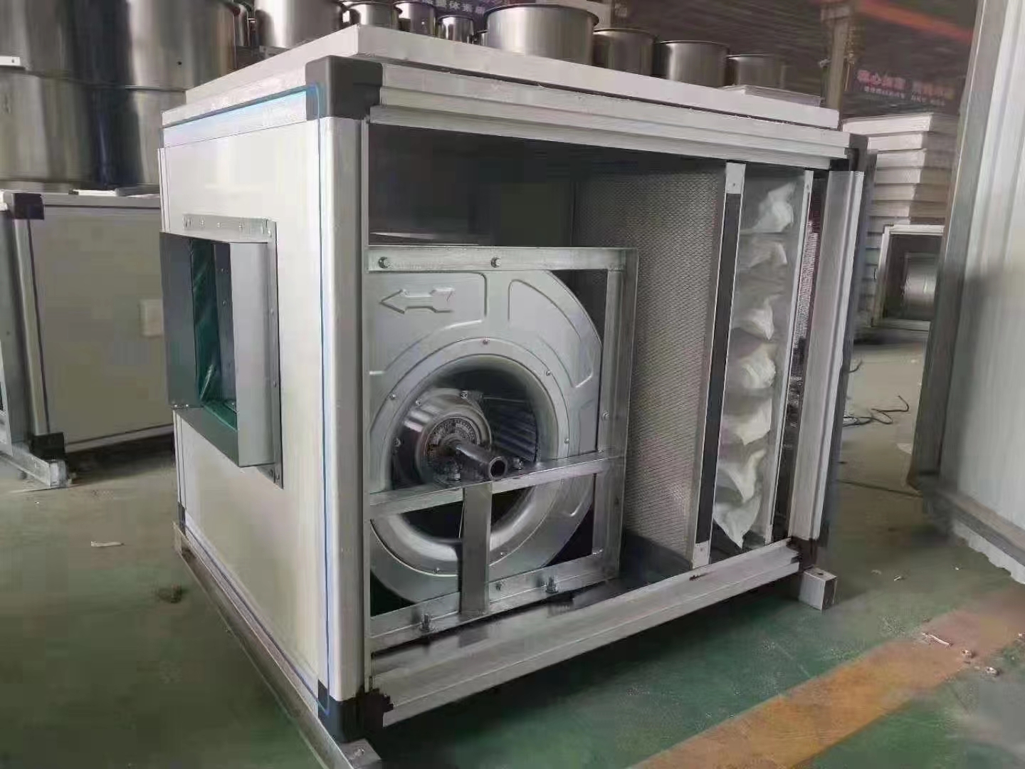 低噪音净化风机箱