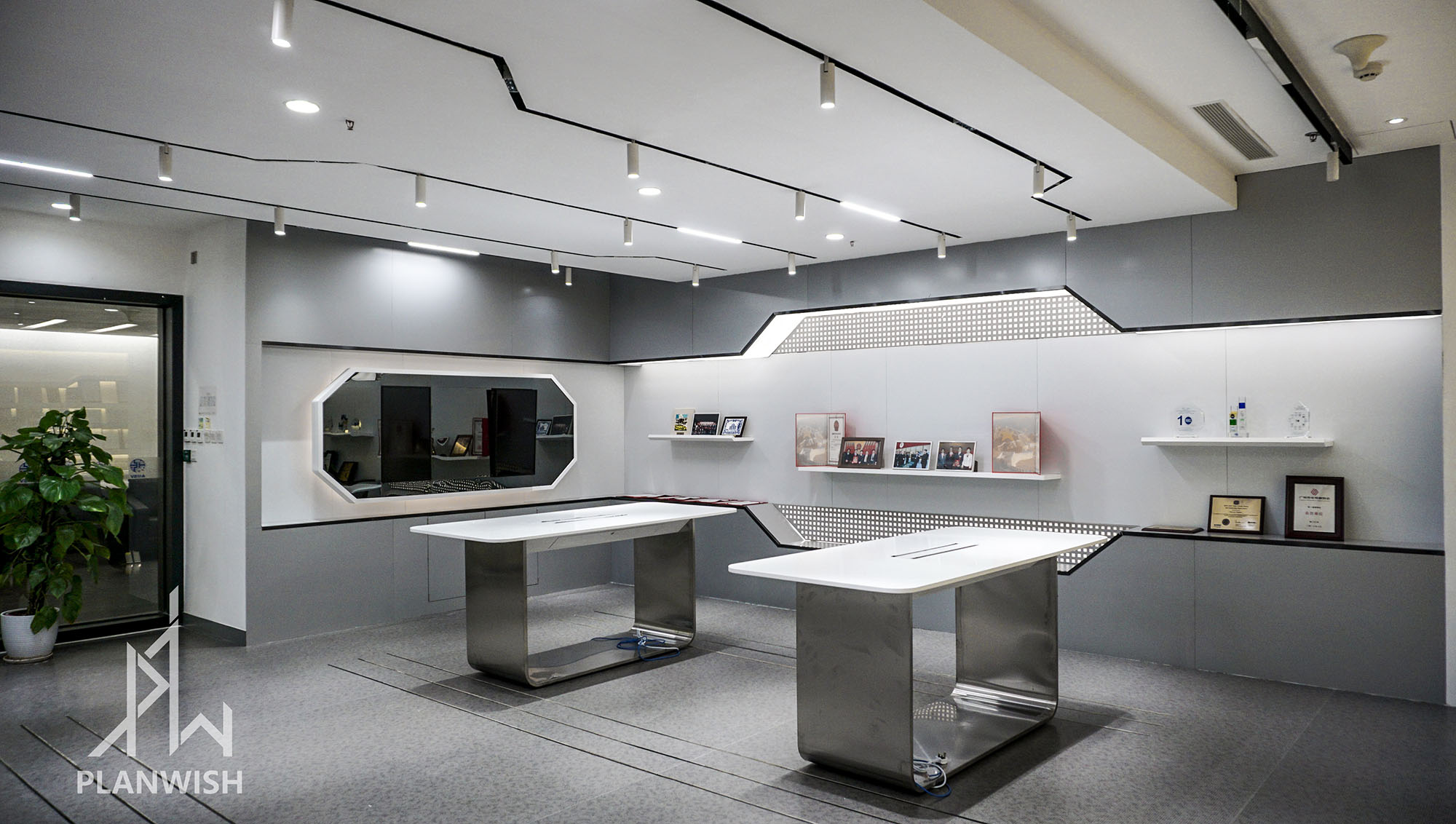 澳大微電子研究院展覽室