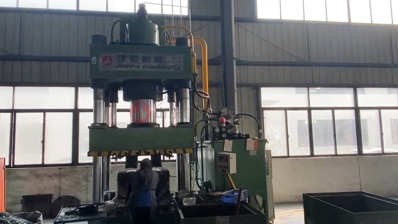 500T刹车片液压机