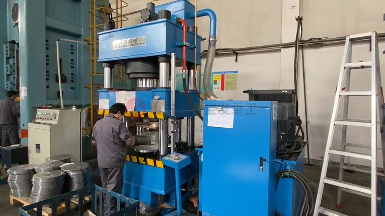 离合器膜片弹簧定制四柱液压机