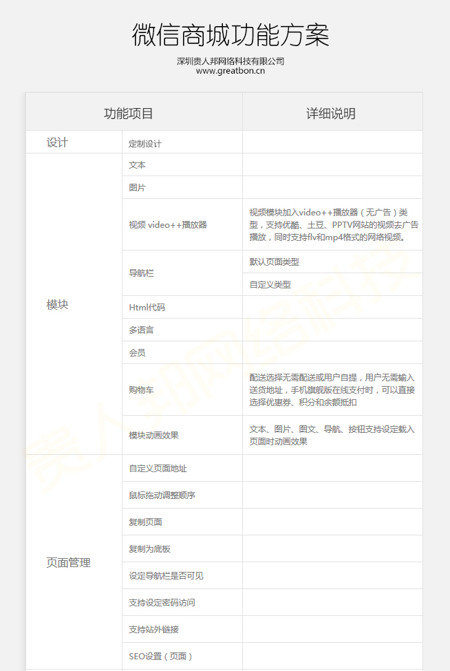 微站方案