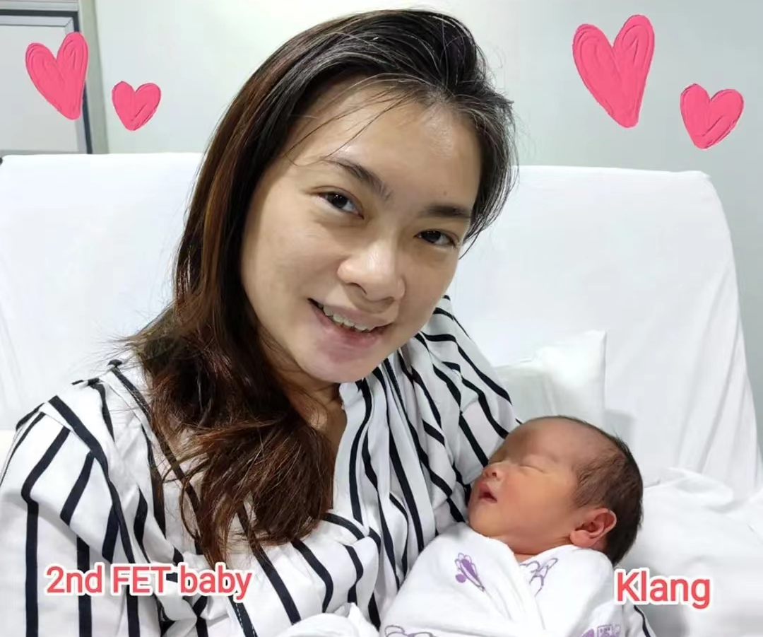 【马来西亚试管婴儿】幸孕传递，38岁马来西亚试管婴儿一次好孕！