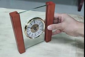 使用直径80mm钟头DIY制作个性石英台钟