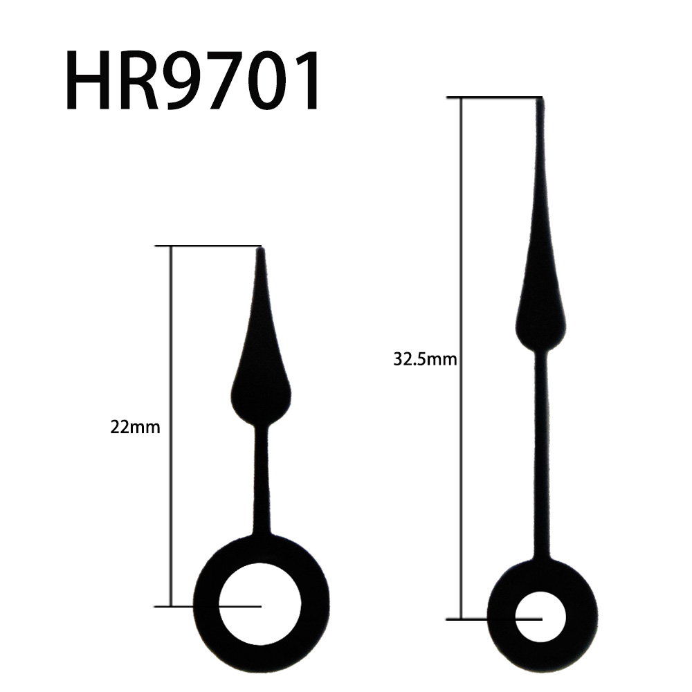 HR9701黑时分针