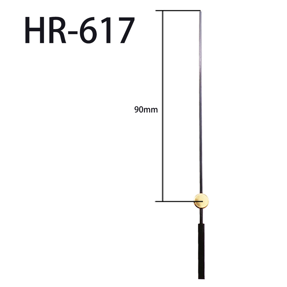 HR-617金头黑秒针