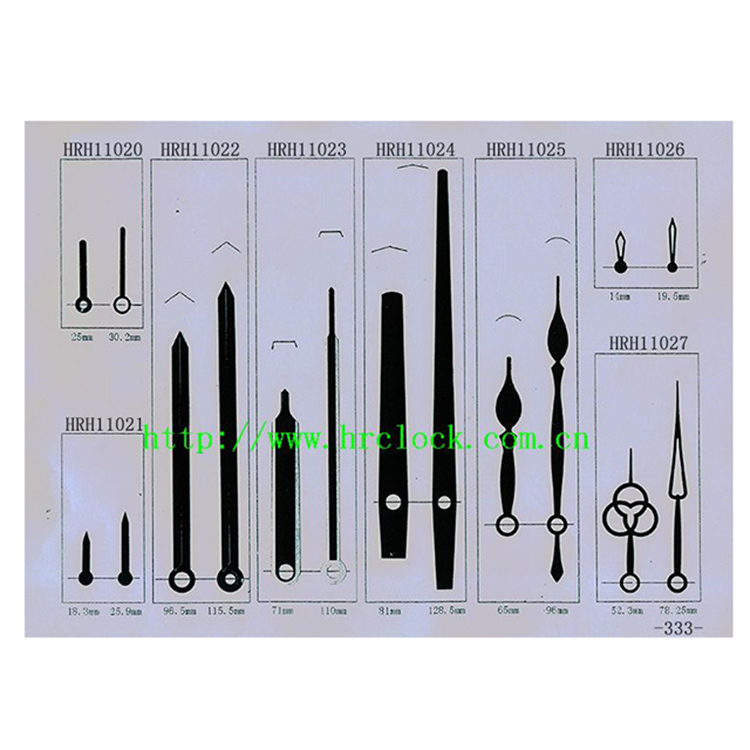 HRH11020-HRH11027时分针