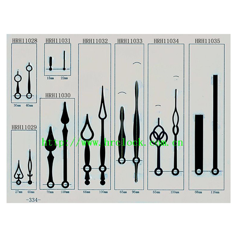 HRH11028-HRH11035时分针