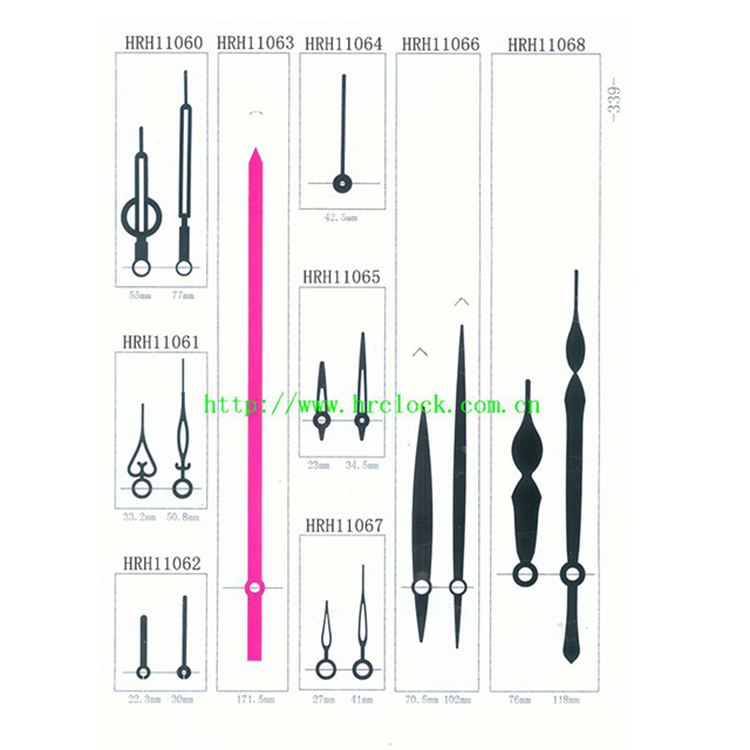 HRH110060-HRH11068时分针