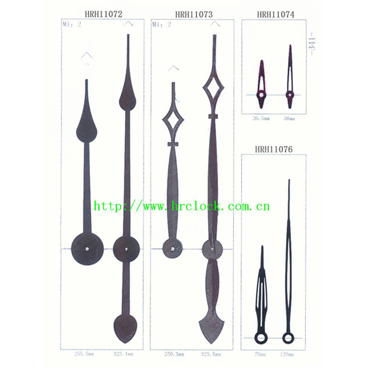 HRH11072-HRH11076时分针