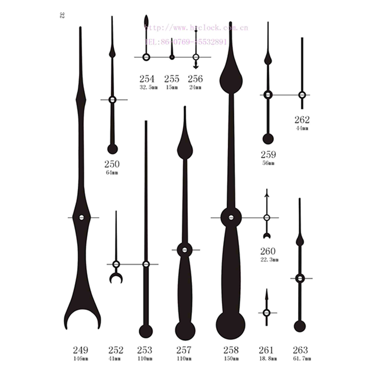 HR249-263秒针