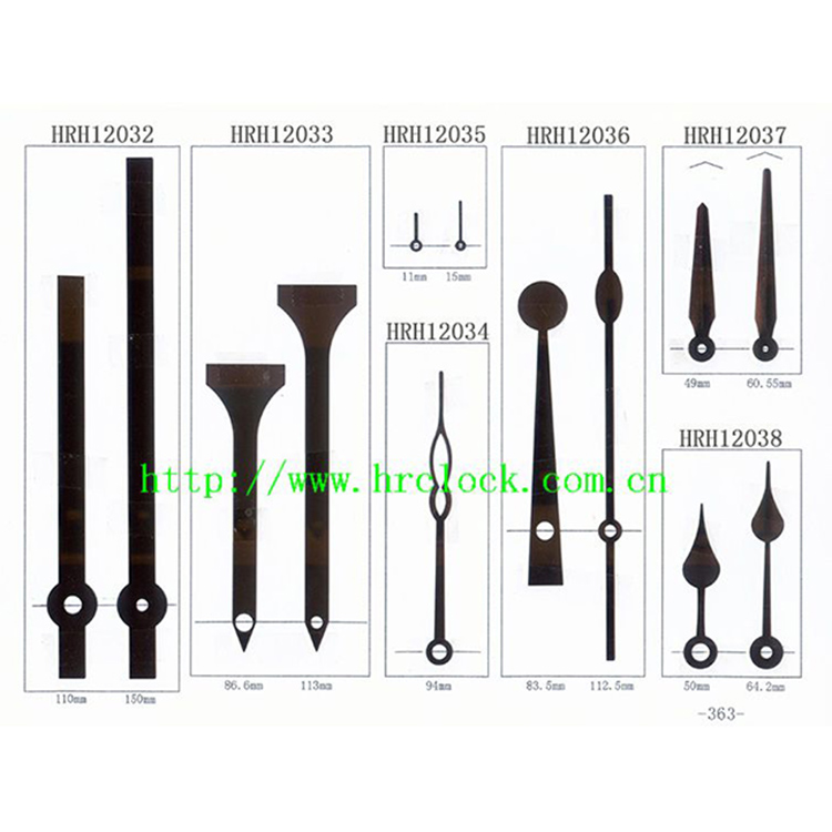 HRH12032-HRH12038时分针