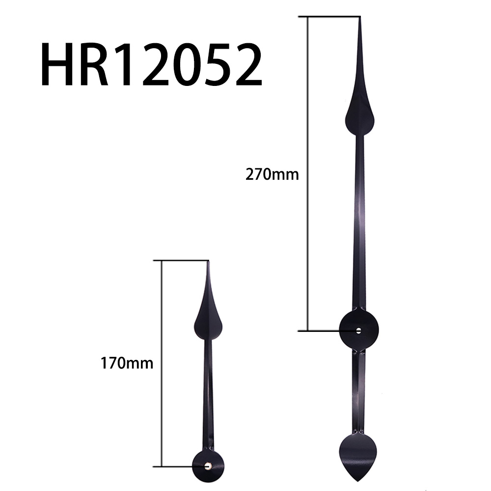 HR12052黑时分针方孔加铜套