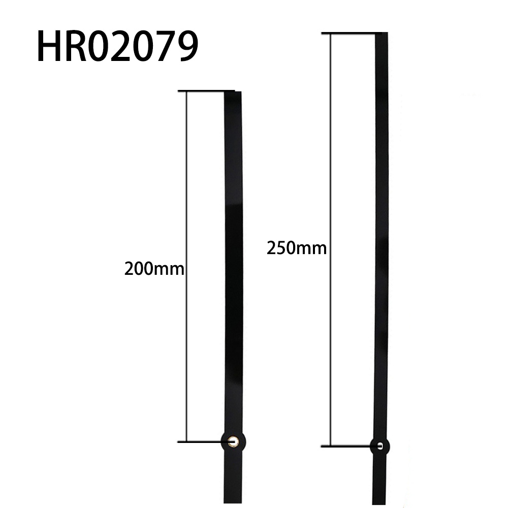 HR20279黑时分针方孔加铜孔
