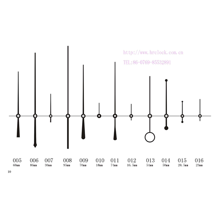 HR005-016秒针
