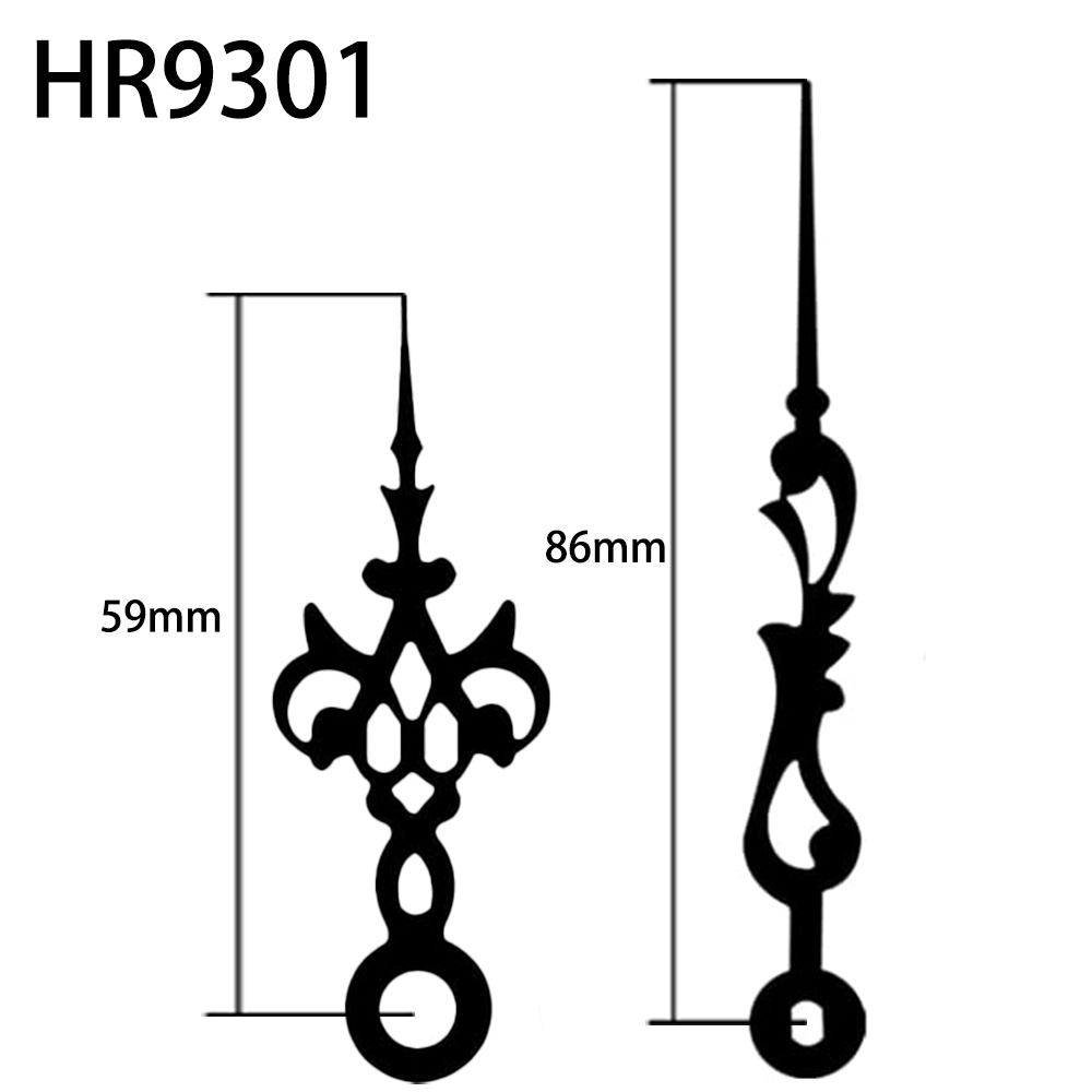 HR9301黑时分针方孔