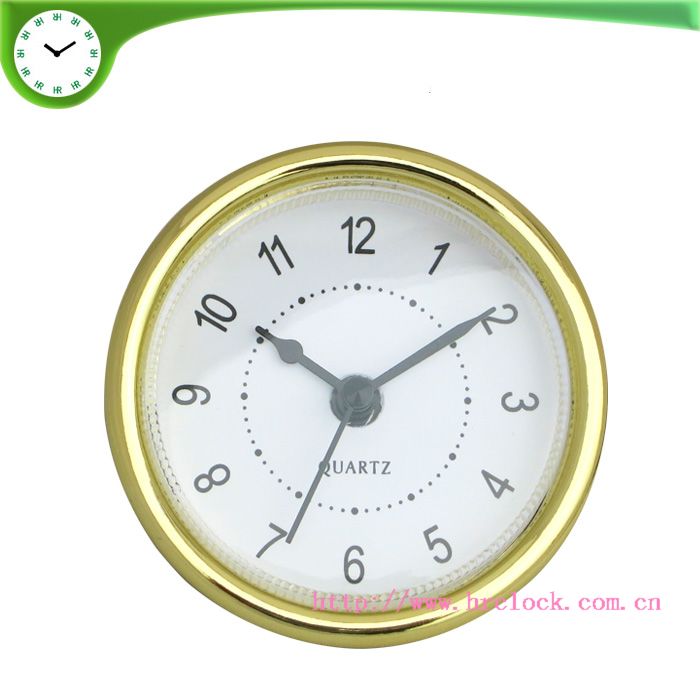 直径61mm金色石英钟头