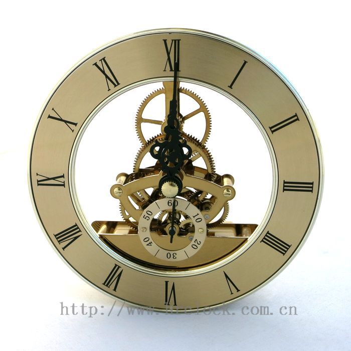 直径126mm透视钟机芯