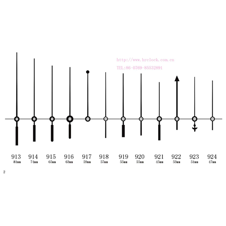 HR913-924秒针