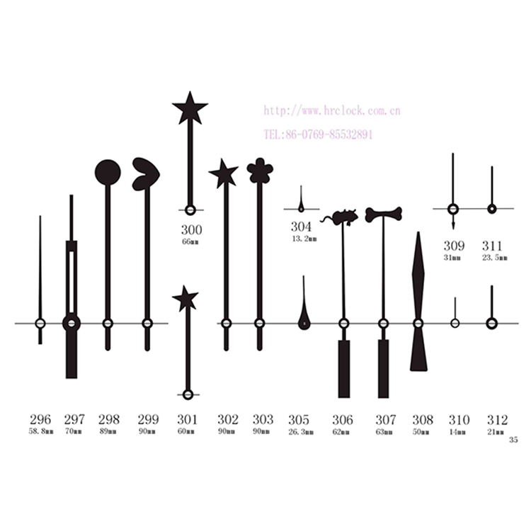 HR296-312秒针