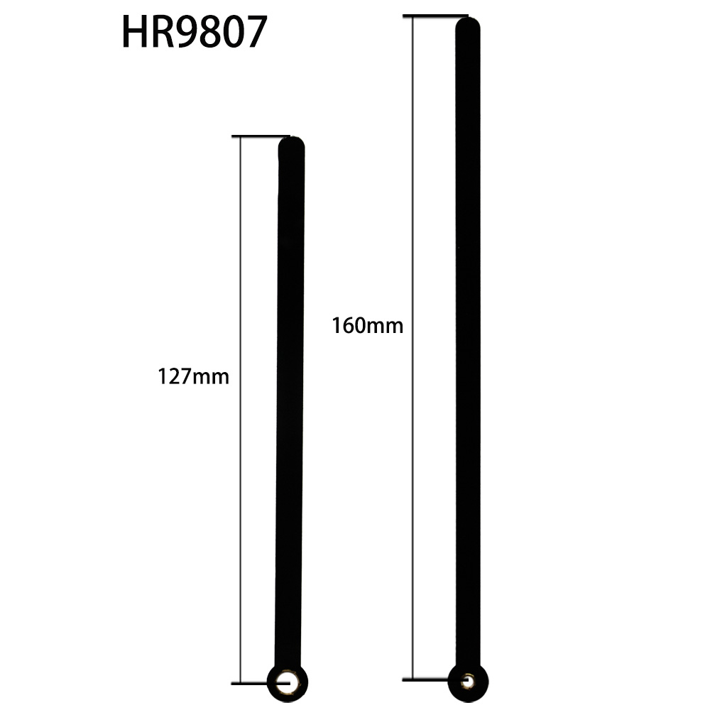 HR9807黑时分针