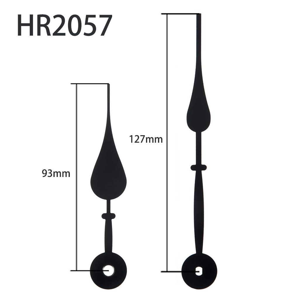 HR2057黑时分针方孔加铜套