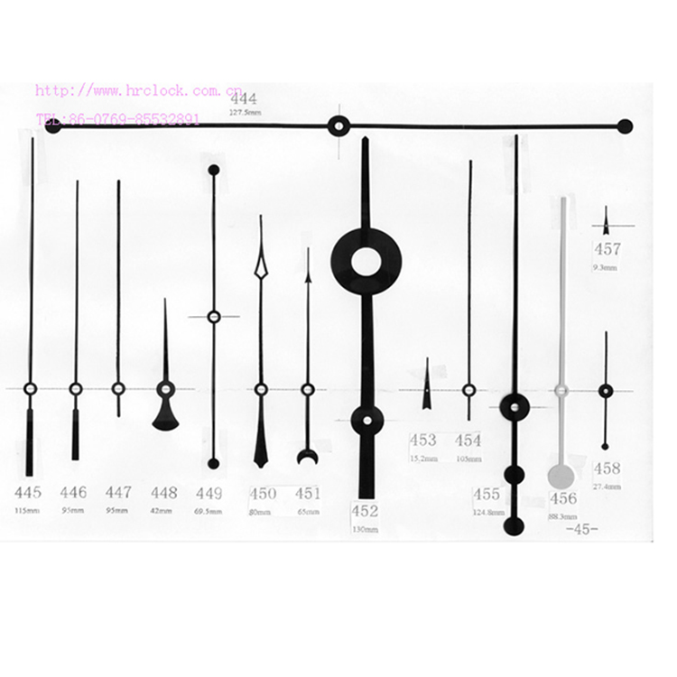 HR445-458秒针