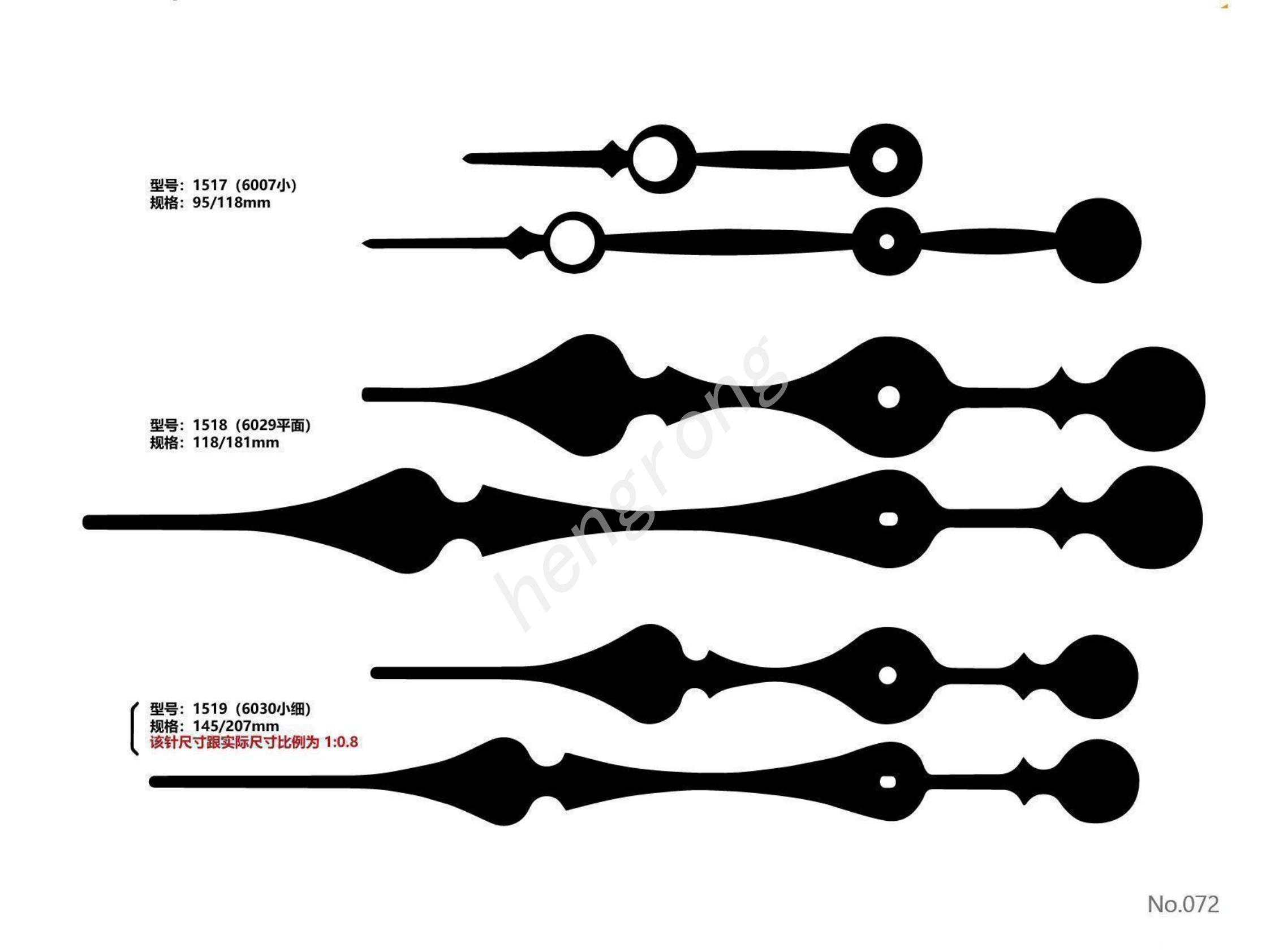 JM1517-1519时分针