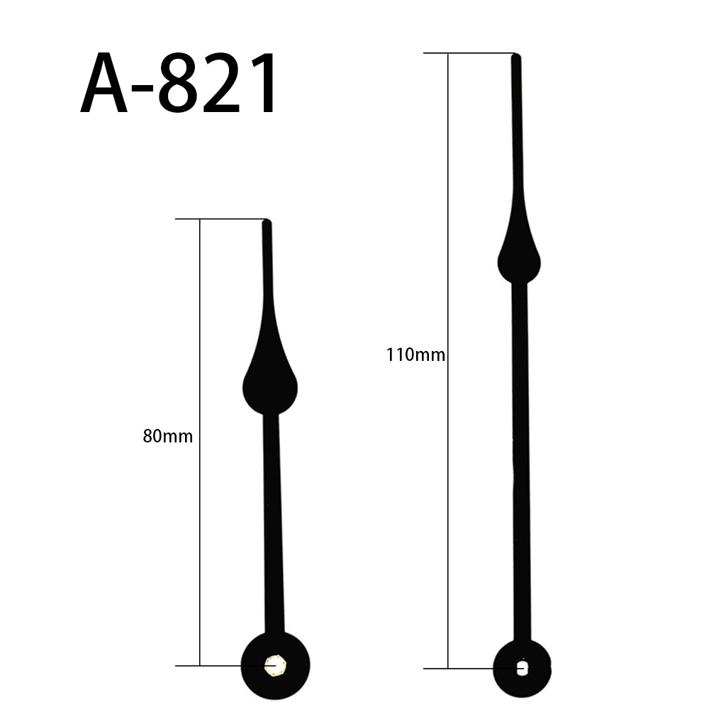A-821黑时分针方孔加铜套