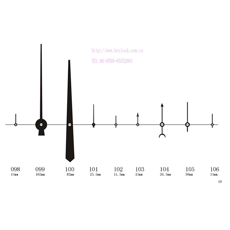 HR098-106秒针