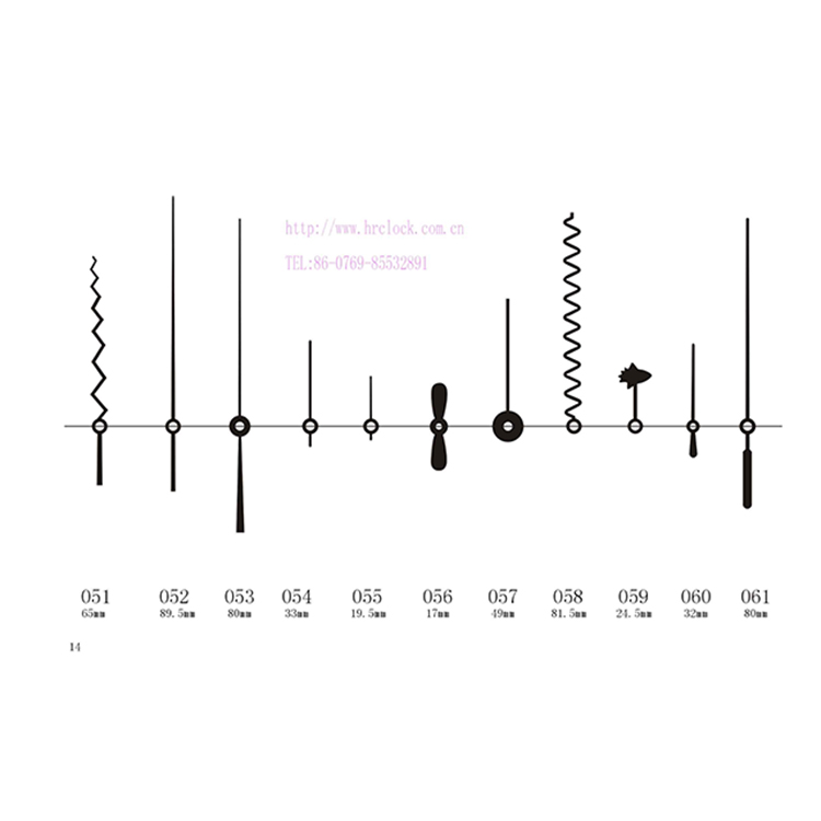 HR051-061秒针