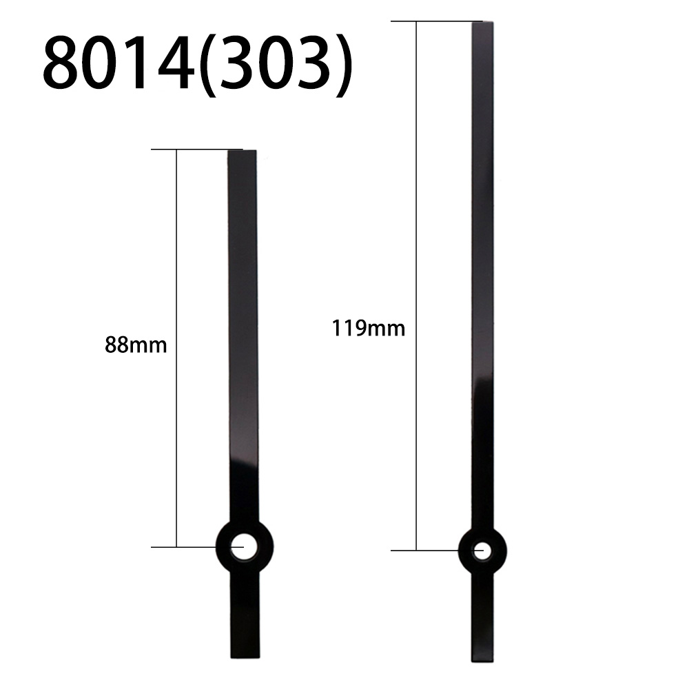 8014（303）黑时分针