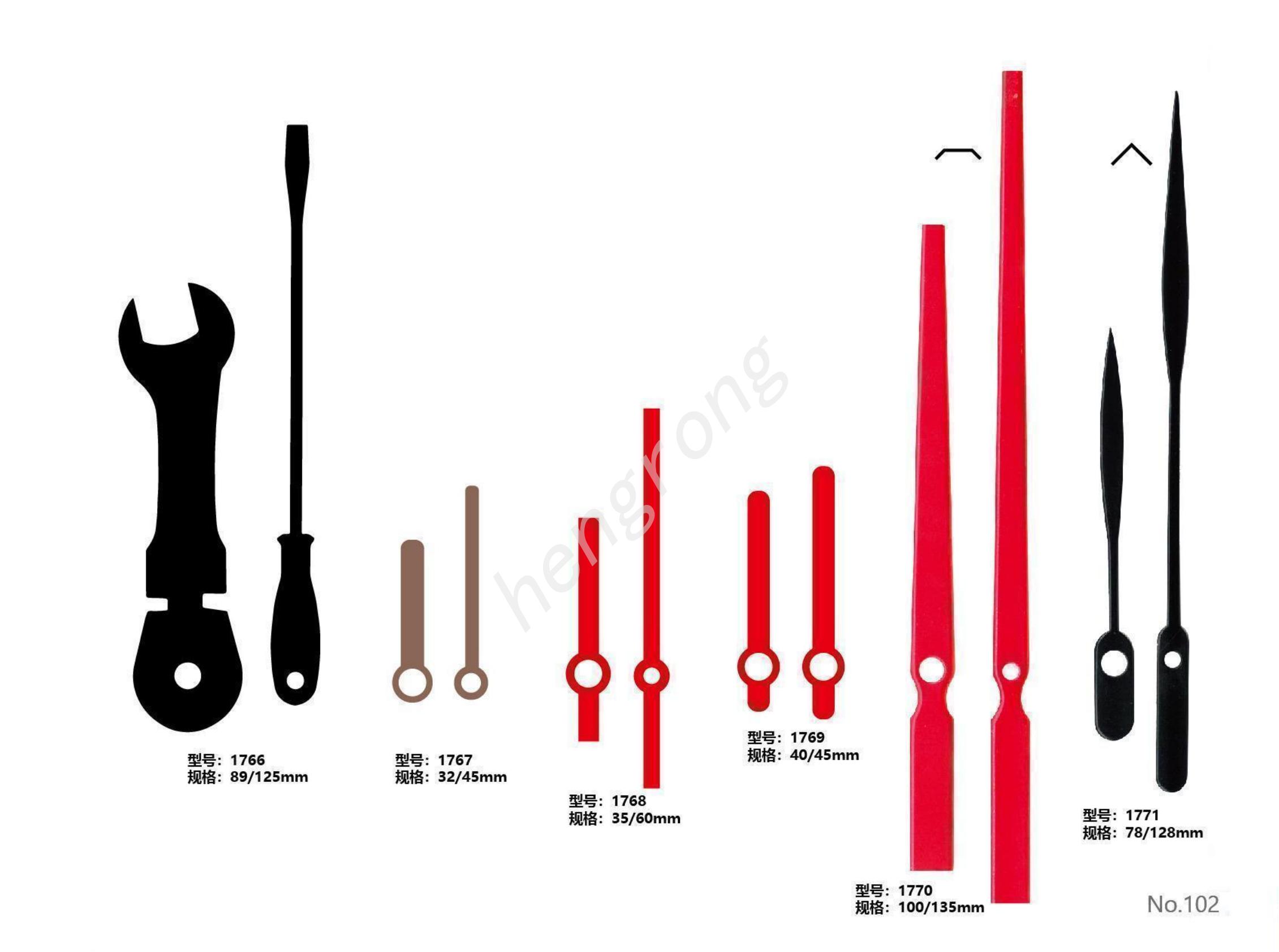 JM1766-1771时分针