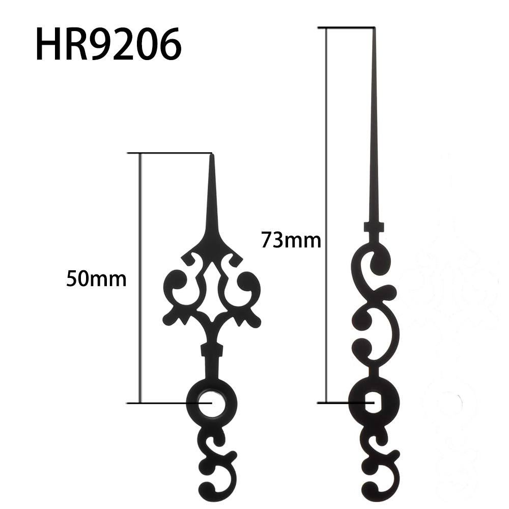 HR9206黑时分针方孔