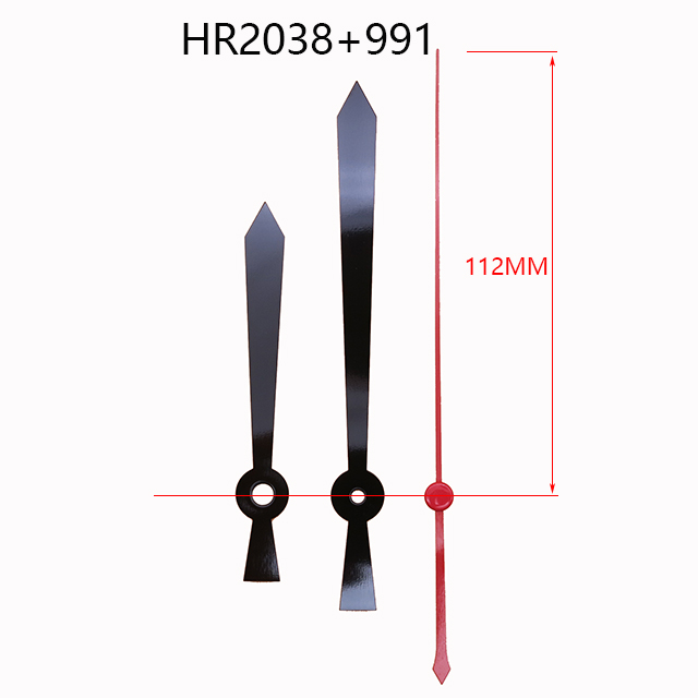 长度112mmHR2038金属时分钟针配991秒针
