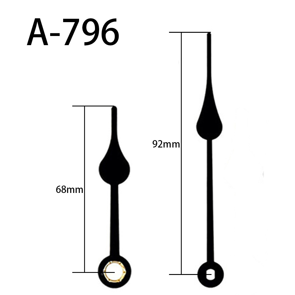 A-796黑时分针方孔加铜套