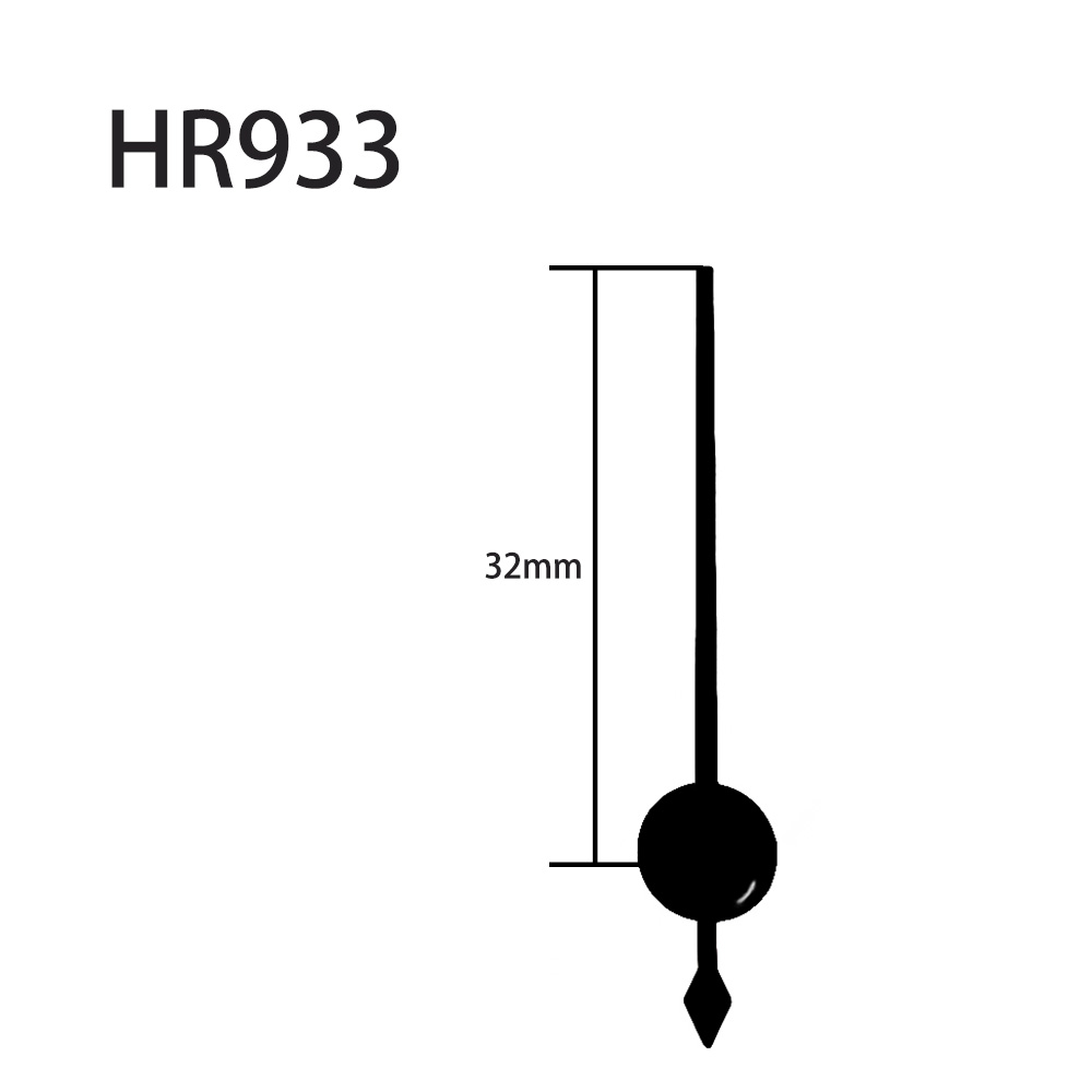 HR933黑秒针