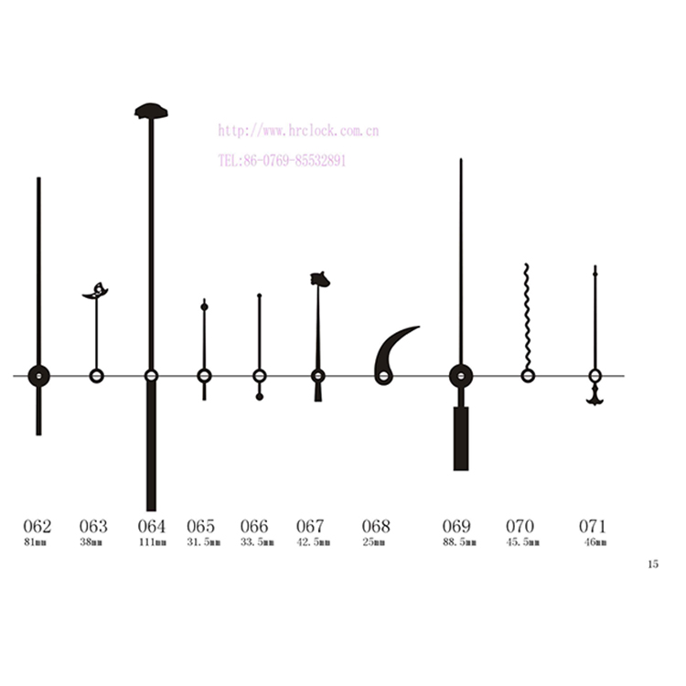 HR062-071秒针
