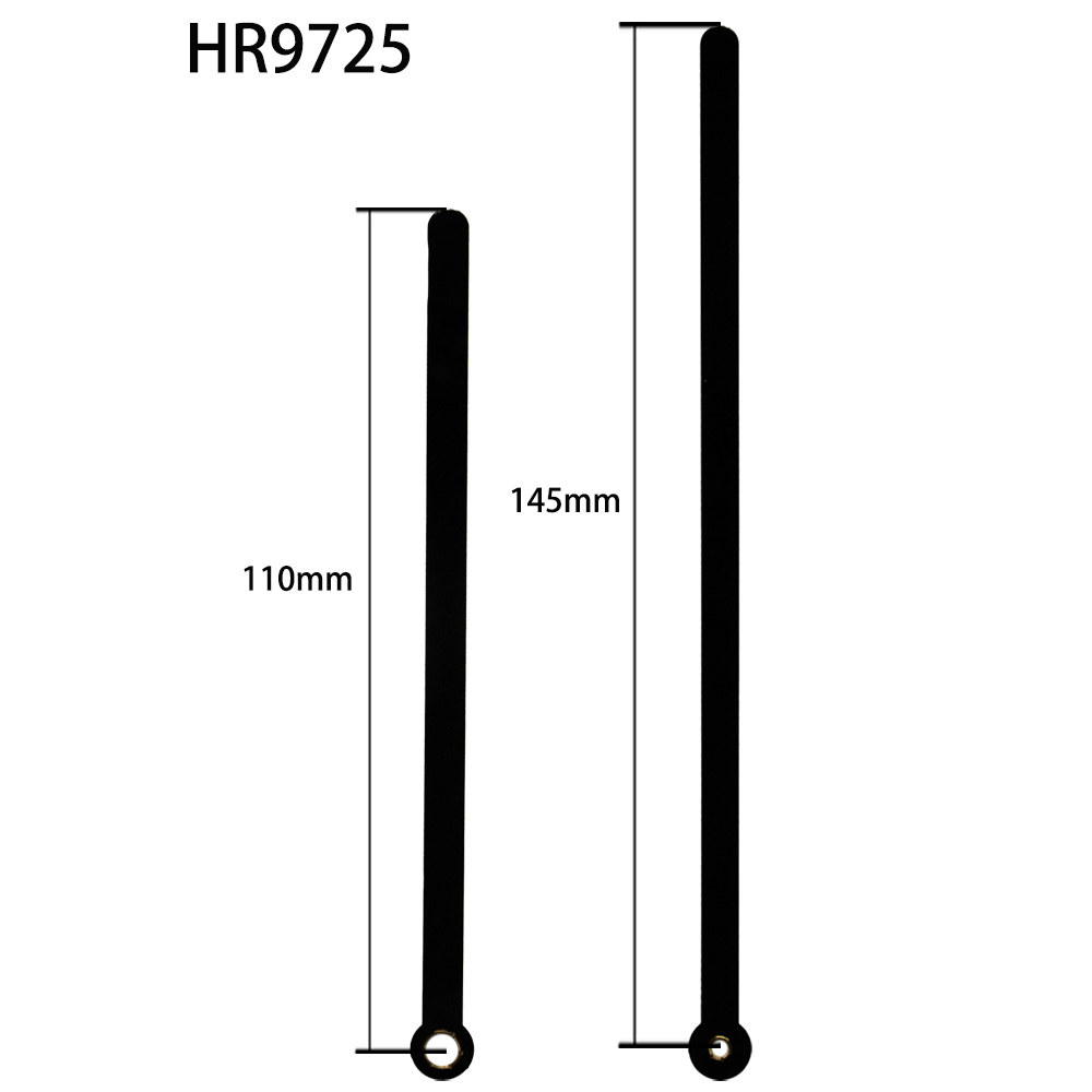 HR9725黑时分针
