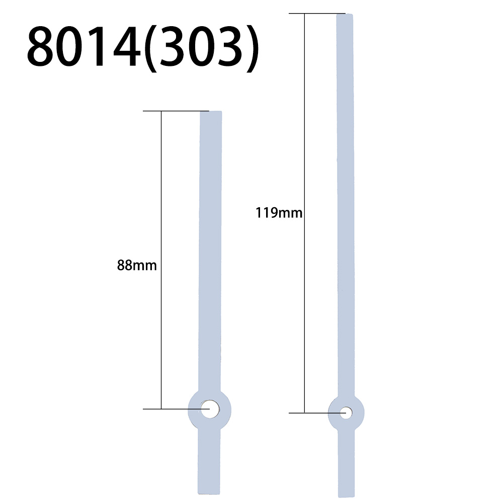 8014（303）白时分针